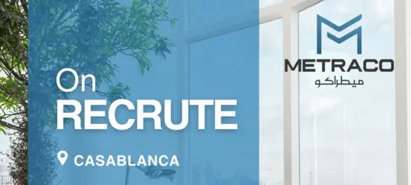 Metraco recrute à Casablanca en CDI. 6 postes ouverts en logistique, SAV et relation client. Postulez maintenant.