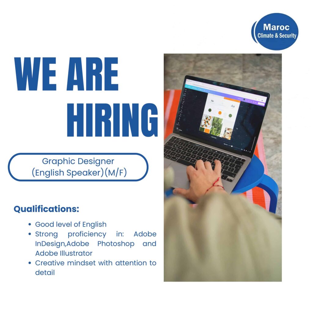 Maroc Climate and Security ouvre 2 opportunités à saisir